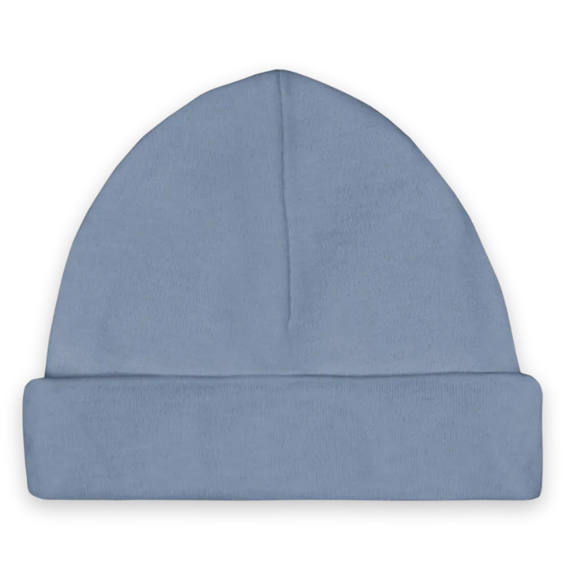 Baby mutsje Funnies grey blue blauw