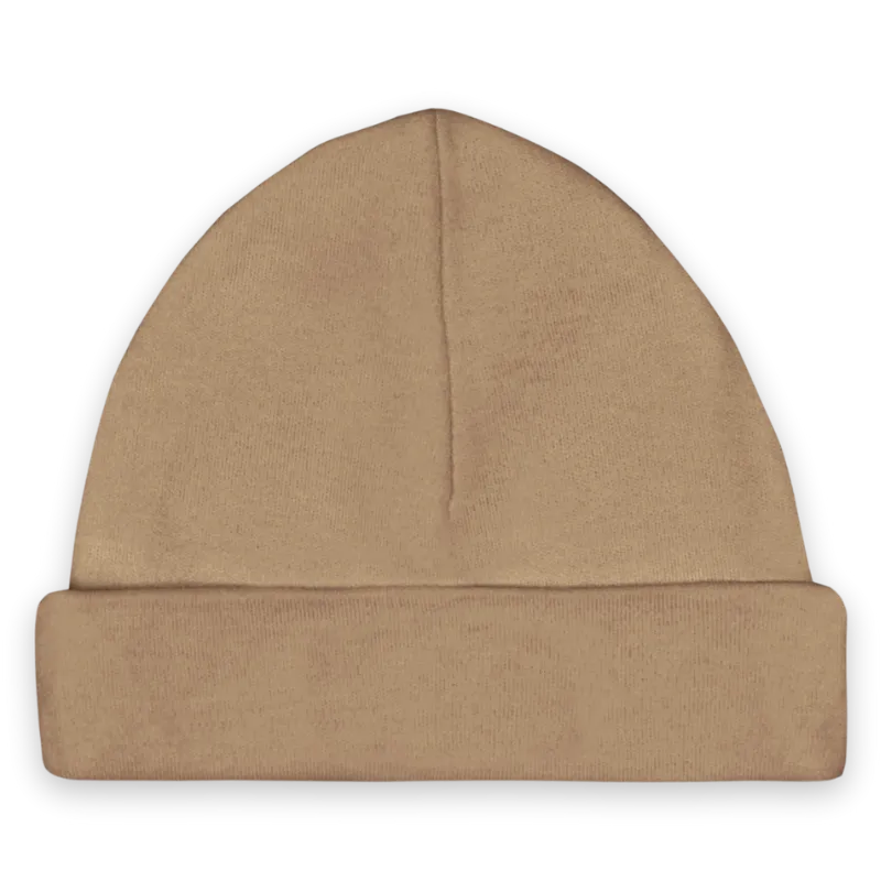 Baby mutsje Funnies sand karamel