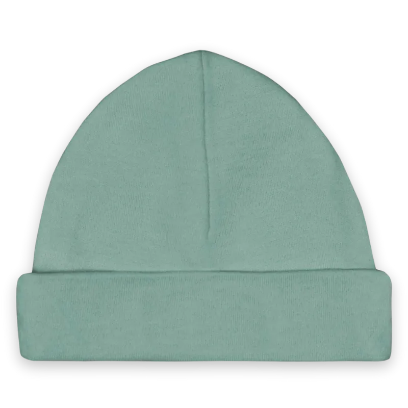 Baby mutsje Funnies stone green groen