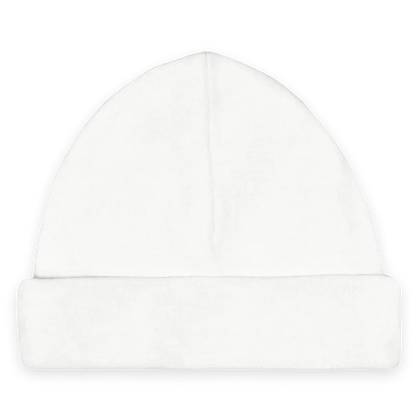 Baby mutsje Funnies white wit